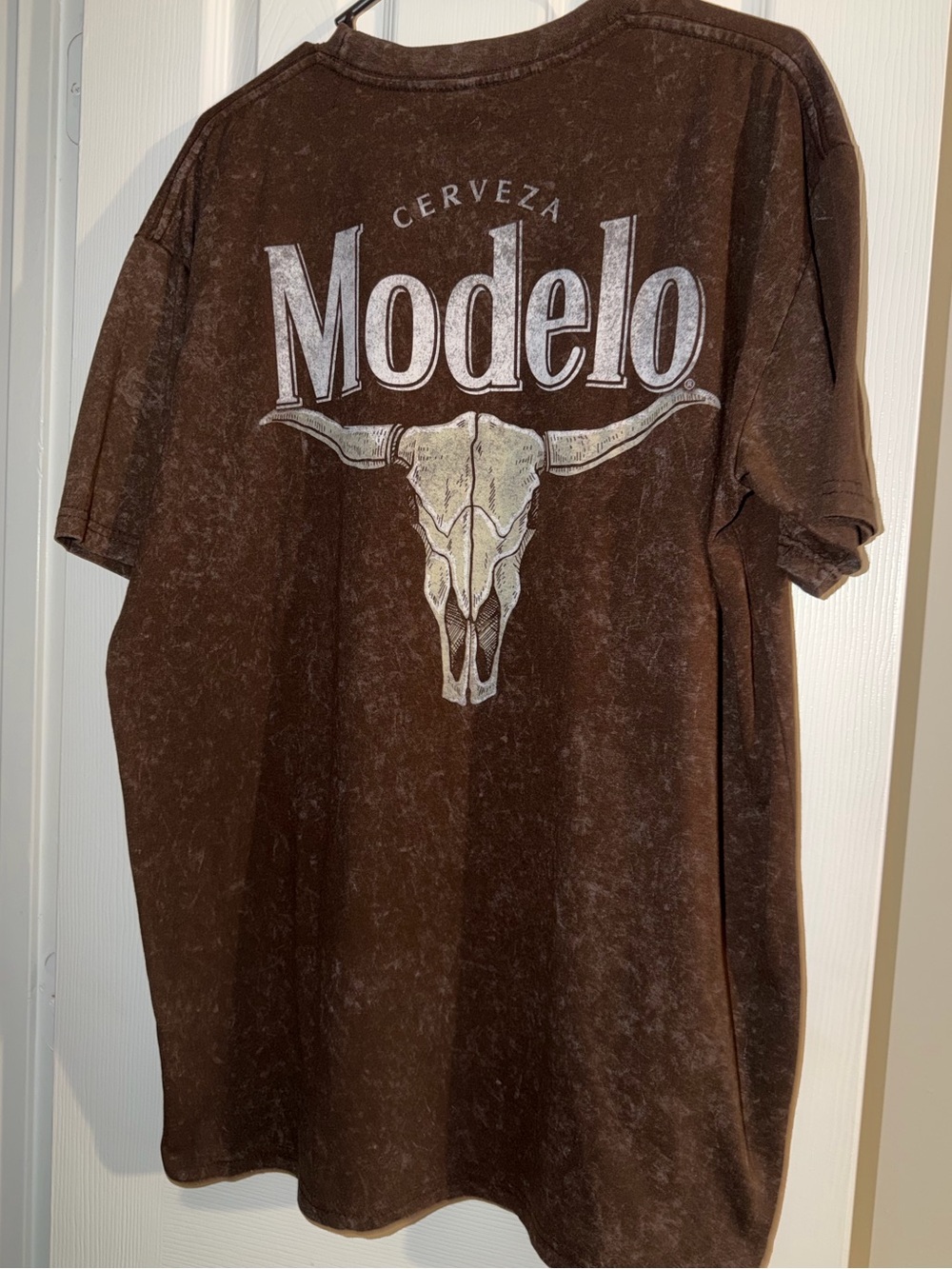 Buckle Brown Washed Short-Sleeve Graphic Tee size XL